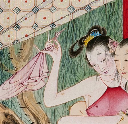 崇信县-迫于无奈胡也佛画出《金瓶梅秘戏图》，却因此成名，其绘画价值不可估量